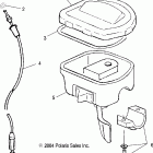 MAGNUM 330 4X4 - A05CD32AA Трост дроселя
