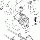 SPORTSMAN MV7 - A05MH68AP Топливный бак