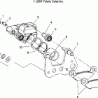 ATP 500 4X4 - A05JD50AA Передний суппорт