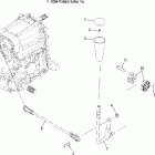 SPORTSMAN 700 EFI - A05MH68AC Селектор переключения передач