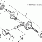 PREDATOR 50 - A05KA05CA Коленвал