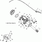 PREDATOR 90 - A05KA09CA Задний тормоз