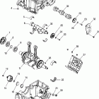 SPORTSMAN 700 EFI - A05MH68AC Crankcase and crankshaft