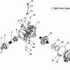 SCRAMBLER 500 4X4 - A05BG50AA Передний редуктор