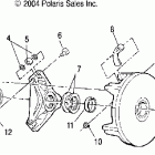 TRAIL BOSS 330 QUADRICYCLE - A05CA32EA Муфта сцепления