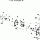 SPORTSMAN 700 EFI - A05MH68AC Передний редуктор
