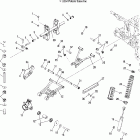 SPORTSMAN 700 EFI - A05MH68AC Задняя подвеска