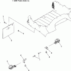 ATP 330 4X4 QUAD - A05JD32EA Rear turn lamps / registration plate