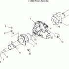 ATP 500 4X4 - A05JD50AA Задняя ось