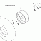 PREDATOR 500 - A05GJ50AA Заднее колесо