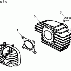 PREDATOR 50 - A05KA05CA Головка цилиндра
