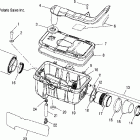 TRAIL BOSS 330 QUADRICYCLE - A05CA32EA Airbox