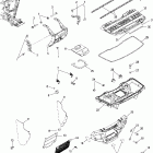SPORTSMAN 700 EFI - A05MH68AC Front storage and bumper mounting