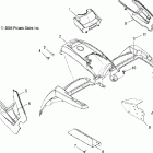 SPORTSMAN 700 EFI - A05MH68AC Переднее крыло