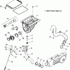 PHOENIX 200 QUADRICYCLE - A05PB20EA Воздухозаборник