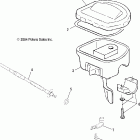 ATP 330 4X4 QUAD - A05JD32EA Трост дроселя