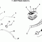 SCRAMBLER 500 4X4 - A05BG50AA Трост дроселя