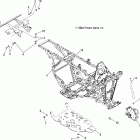 ATP 330 4X4 QUAD - A05JD32EA Frame extension and main frame
