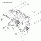 SPORTSMAN MV7 - A05MH68AP Gearcase mounting, rear