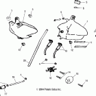 SPORTSMAN 90 - A05FA09CA Oil tank / fuel tank