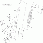 ATP 500 4X4 - A05JD50AA Передняя стойка