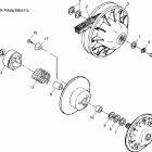 TRAIL BOSS 330 - A05CA32AA Привод сцепления