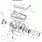 ATP 330 4X4 QUAD - A05JD32EA Воздушный фильтр