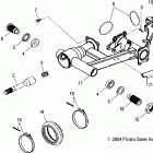 PHOENIX 200 QUADRICYCLE - A05PB20EA Swing arm, rear