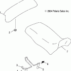 ATP 500 4X4 - A05JD50AA Сидение