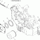 TRAIL BOSS 330 QUADRICYCLE - A05CA32EA Маслянный насос и фильтр