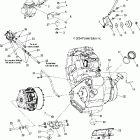 TRAIL BOSS 330 - A05CA32AA Крепление двигателя