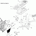 MAGNUM 330 2X4 - A05CB32AA Передний бампер и багажник