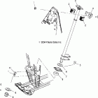 SCRAMBLER 500 4X4 - A05BG50AA Рулевой вал