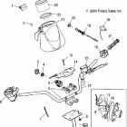 TRAIL BOSS 330 QUADRICYCLE - A05CA32EA Руль