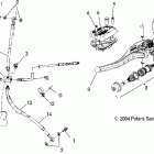 TRAIL BOSS 330 - A05CA32AA Трост дроселя
