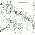 ATP 330 4X4 QUAD - A05JD32EA Rear carrier