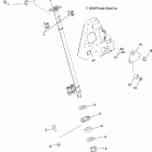 TRAIL BOSS 330 QUADRICYCLE - A05CA32EA Рулевой вал