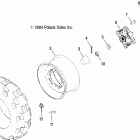 SPORTSMAN 700 EFI - A05MH68AC Переднее колесо