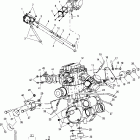 ATP 500 4X4 - A05JD50AA Крепление двигателя