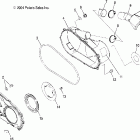 SPORTSMAN MV7 - A05MH68AP Кожух сцепления