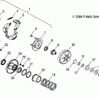 PHOENIX 200 QUADRICYCLE - A05PB20EA Привод сцепления