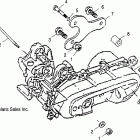 PREDATOR 50 - A05KA05CA Крепление двигателя