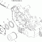 TRAIL BOSS 330 - A05CA32AA Маслянный насос и фильтр
