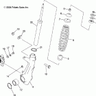 ATP 330 4X4 QUAD - A05JD32EA Передняя стойка