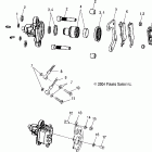 TRAIL BOSS 330 - A05CA32AA Задний суппорт тормозной