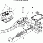 SPORTSMAN MV7 - A05MH68AP Трост дроселя