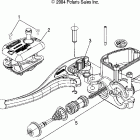 ATP 500 4X4 - A05JD50AA Трост дроселя