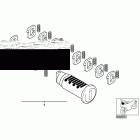 F650GS/M 05-07 (R13) Личинка замка для ремонта