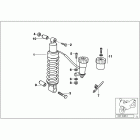 R1150R (R28) Spring strut rear hydraulic