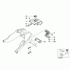 R1150R (R28) Rear light and licence plate light
